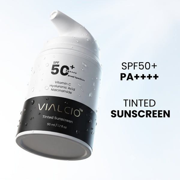 SPF 50+ PA++++ Tinted Sunscreen – Daily UV Defense
