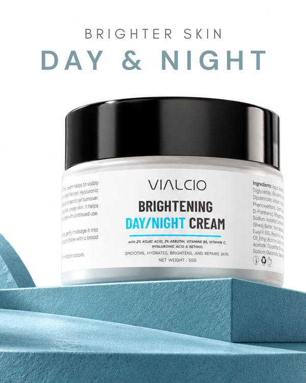 Brightening Day & Night Cream with Kojic Acid + Alpha Arbutin
